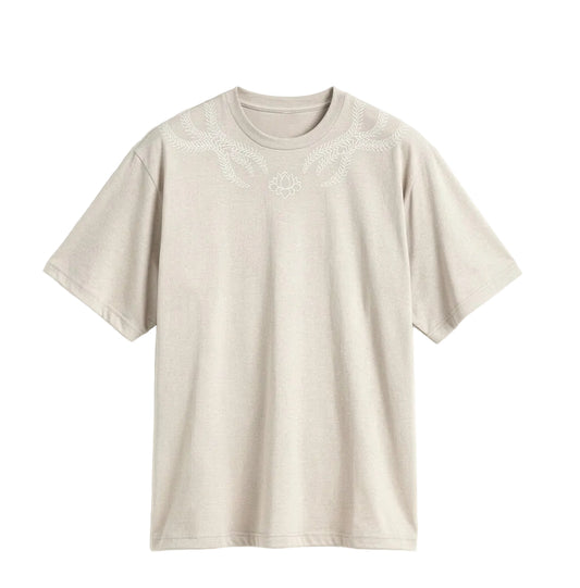 Embroidery Shirt (Creme)